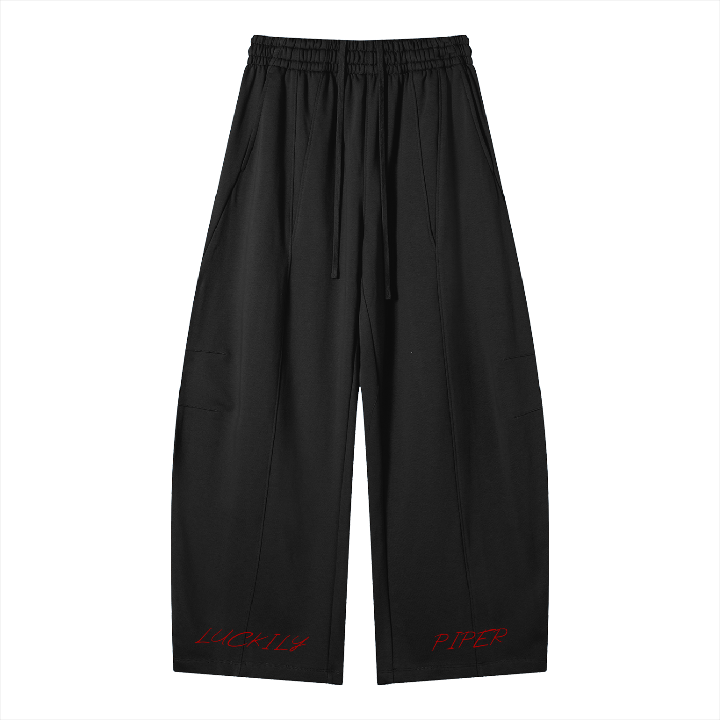Luckily Aces Wide Leg Sweatpants