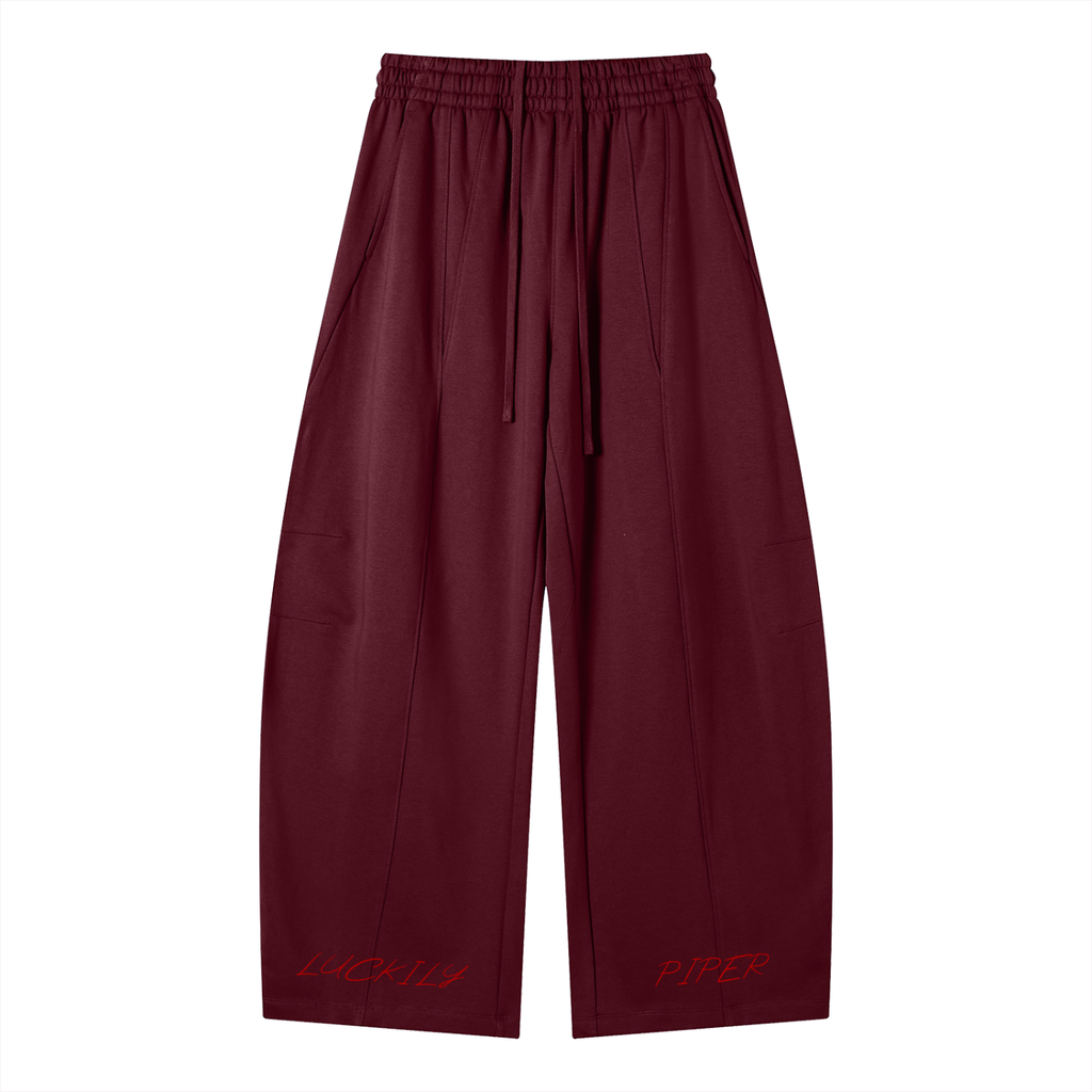 Luckily Aces Wide Leg Sweatpants