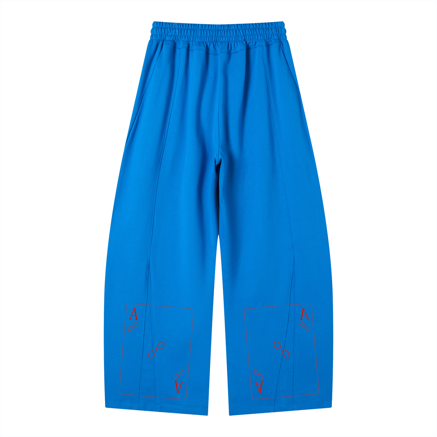 Luckily Aces Wide Leg Sweatpants