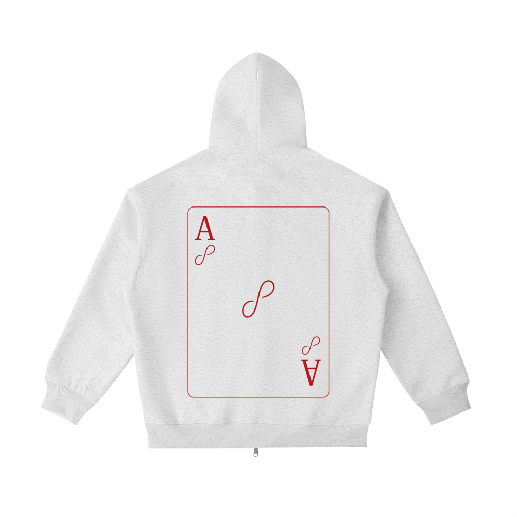 Luckily Aces Zip-Up