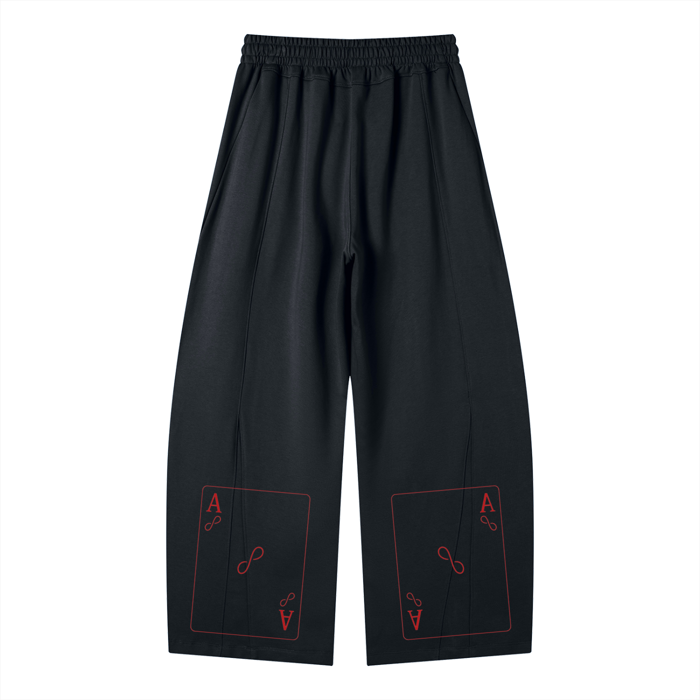 Luckily Aces Wide Leg Sweatpants